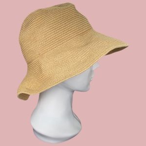August Hat Company Tan Woven Hat